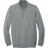 Custom TravisMathew Newport 1/4-Zip Fleece. QuiShaGrey