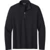 Custom TravisMathew Crestview 1/4-Zip Black