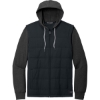 Custom TravisMathew Tides Up Hooded Jacket Black/Black Heather