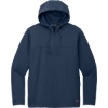 Custom TravisMathew Balboa Hooded Full-Zip Jacket Blue Nights Heather