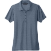 Custom TravisMathew Womens Oceanside Heather Polo BlNightsHt