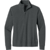 Custom TravisMathew Womens Ocean Villa 1/4-Zip Dark Gray Heather