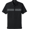 Custom TravisMathew Glenview Stripe Polo Black