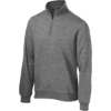 Custom Sport-Tek Tall 1/4-Zip Sweatshirt. Vintage Heather Gray