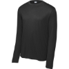 Custom Sport-Tek Tall Long Sleeve PosiCharge Competitor Tee. Black