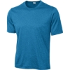 Custom Sport-Tek Tall Heather Contender Tee. Blue Wake Heather