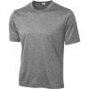 Custom Sport-Tek Tall Heather Contender Tee. Vintage Heather Gray