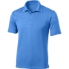 Custom Sport-Tek Tall Micropique Sport-Wick Polo. Blue Lake