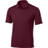 Custom Sport-Tek Tall Micropique Sport-Wick Polo. Maroon Red
