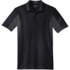 Custom Sport-Tek Tall Side Blocked Micropique Sport-Wick Polo. Black/Iron Gray