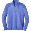 Custom Sport-Tek Tall Sport-Wick Stretch 1/4-Zip Pullover. True Ryl Hthr