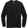 Custom Volunteer Knitwear All-American Long Sleeve Tee Deep Black