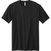 Custom Volunteer Knitwear Tri Tee Deep Black Solid