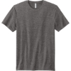 Custom Volunteer Knitwear Tri Tee Heather Gray Steel