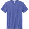 Custom Volunteer Knitwear Tri Tee True Royal Blue Heather