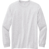 Custom Volunteer Knitwear Chore Long Sleeve Tee Athletic Heather Gray