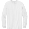 Custom Volunteer Knitwear Chore Long Sleeve Tee White