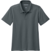 Custom Port Authority Youth Dry Zone UV Micro-Mesh Polo Graphite Gray