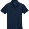 Custom Port Authority Youth Wearever Signature Pique Polo River Blue Navy