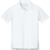 Custom Port Authority Youth Wearever Signature Pique Polo White