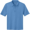 Custom Port Authority Youth Silk Touch Performance Polo. Carolina Blue