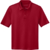 Custom Port Authority Youth Silk Touch Performance Polo. Red