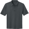 Custom Port Authority Youth Silk Touch Performance Polo. Steel Grey