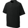 Custom Sport-Tek Youth Repeat 1/2-Zip Short Sleeve Jacket Black