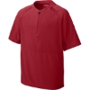 Custom Sport-Tek Youth Repeat 1/2-Zip Short Sleeve Jacket Deep Red
