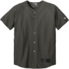 Custom New Era Youth Diamond Era Full-Button Jersey. Graphite
