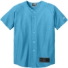 Custom New Era Youth Diamond Era Full-Button Jersey. Sky Blue