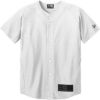 Custom New Era Youth Diamond Era Full-Button Jersey. White
