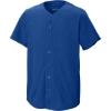 Custom Sport-Tek Youth PosiCharge Tough Mesh Full-Button Jersey True Royal Blue