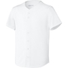 Custom Sport-Tek Youth PosiCharge Tough Mesh Full-Button Jersey White