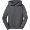 Custom Sport-Tek Youth Sport-Wick Fleece Hooded Pullover. Dk Smoke Grey