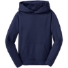 Custom Sport-Tek Youth Sport-Wick Fleece Hooded Pullover. Navy Blue