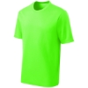 Custom Sport-Tek Youth PosiCharge RacerMesh Tee. Neon Green