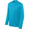 Custom Sport-Tek Youth Long Sleeve PosiCharge Competitor Tee. Atomic Blue
