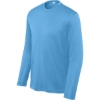 Custom Sport-Tek Youth Long Sleeve PosiCharge Competitor Tee. Carolina Blue