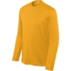 Custom Sport-Tek Youth Long Sleeve PosiCharge Competitor Tee. Gold