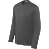 Custom Sport-Tek Youth Long Sleeve PosiCharge Competitor Tee. Iron Grey