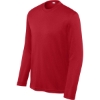 Custom Sport-Tek Youth Long Sleeve PosiCharge Competitor Tee. True Red