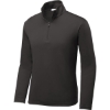 Custom Sport-Tek Youth PosiCharge Competitor 1/4-Zip Pullover. Iron Grey