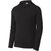 Custom Sport-Tek Youth PosiCharge Competitor Hooded Pullover. Black