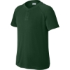 Custom Sport-Tek Youth PosiCharge Competitor 2-Button Henley Forest Green