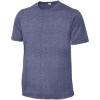 Custom Sport-Tek Youth Heather Contender Tee. True Navy Blue Heather