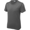 Custom Sport-Tek Youth Posi-UV Pro Tee. Dark Smoke Gray