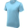 Custom Sport-Tek Youth Posi-UV Pro Tee. Light Blue