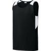 Custom Sport-Tek Youth Club Track Tank Black/White