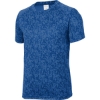 Custom Sport-Tek Youth Digi Camo Tee. True Royal Blue
